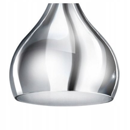 Lampa Alclara Bart Szklane chromowane klosze 3xE27 Lampa Alclara Bart Szklane chromowane klosze 3xE27