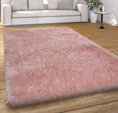 Dywan Paco Glamour Shaggy 200 x 290 cm Pink