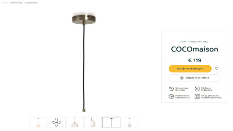 Lampa Coco Maison Oona Lampa Coco Maison Oona